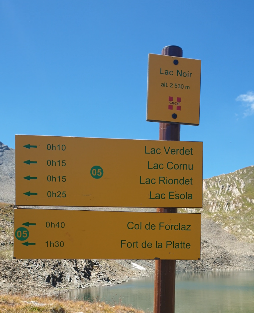 randonnées des cinq lacs
