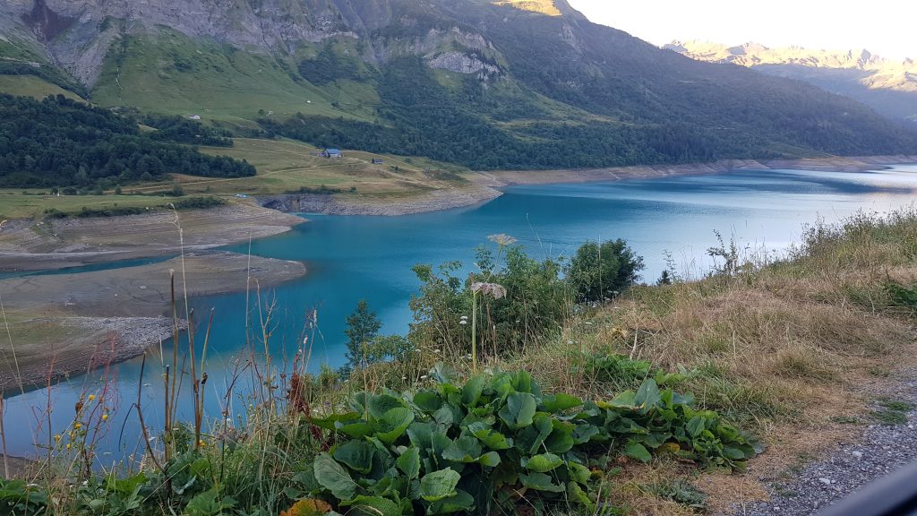 Barrage de Roselend dans le Beaufortain