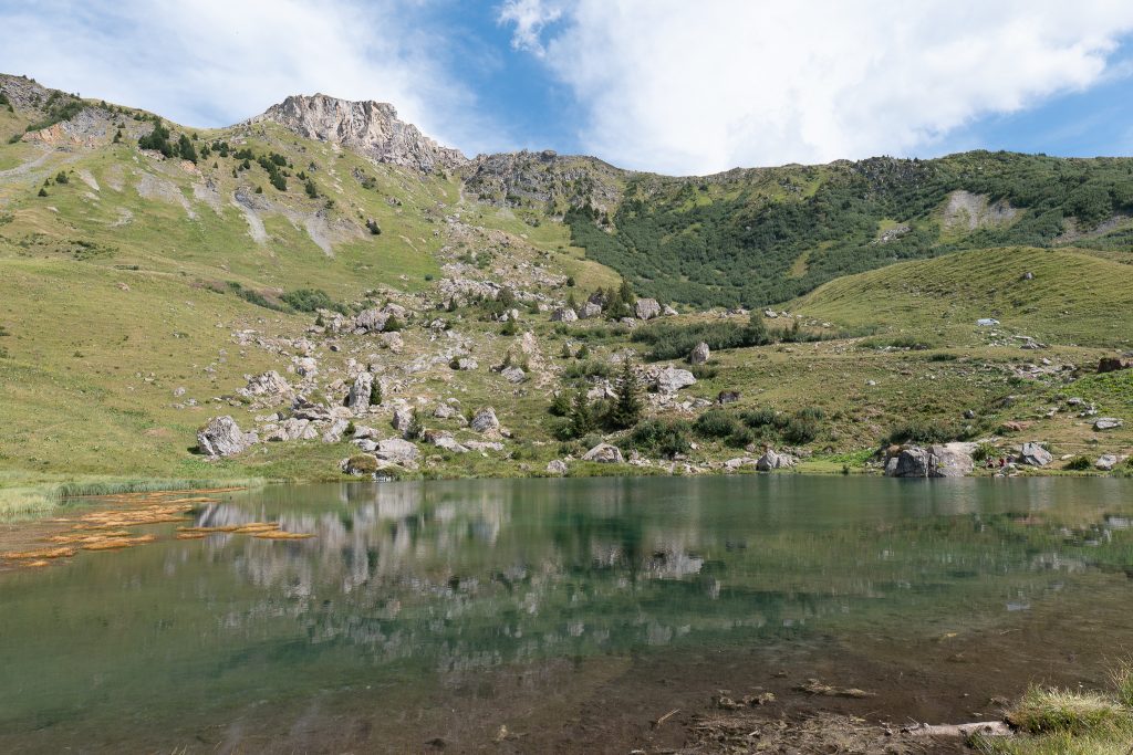 Lac des fées dans le Beaufortain