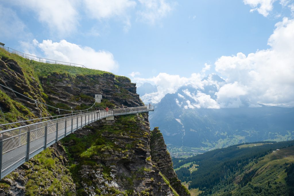 Passerelle glaciers