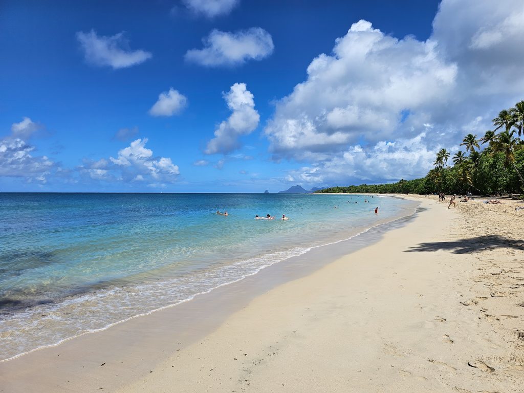 plage des salines Martinique