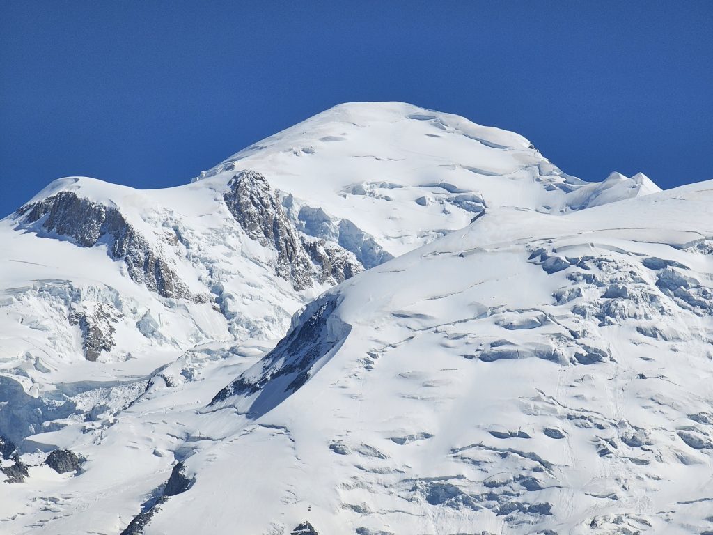 Mont Blanc vu depuis Aiguillette des Houches