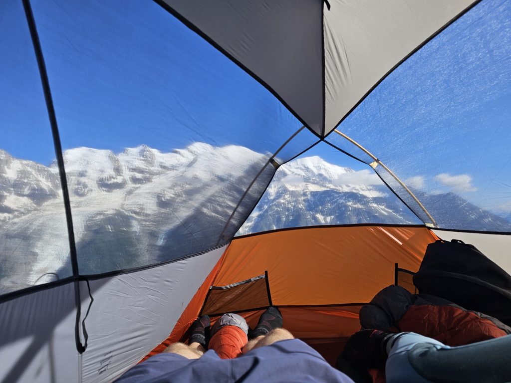 MH900 bivouac Aiguillette des Houches