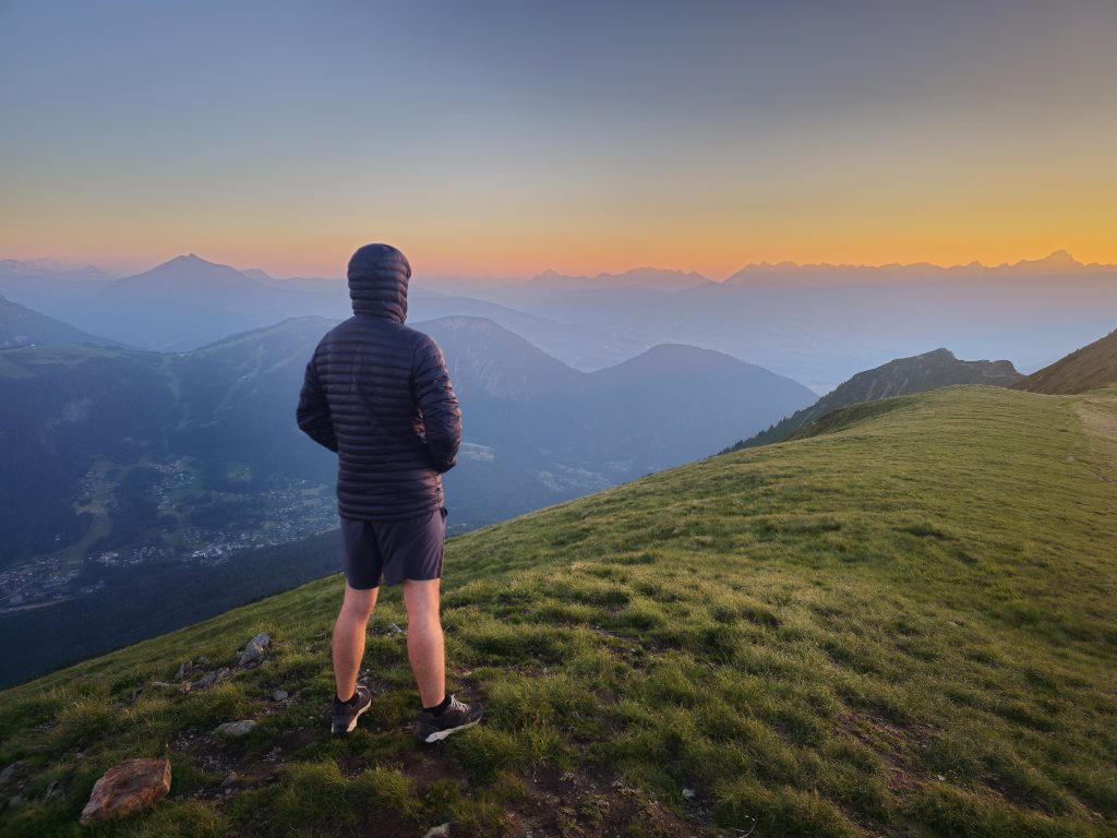 Sunset Aiguillette des Houches