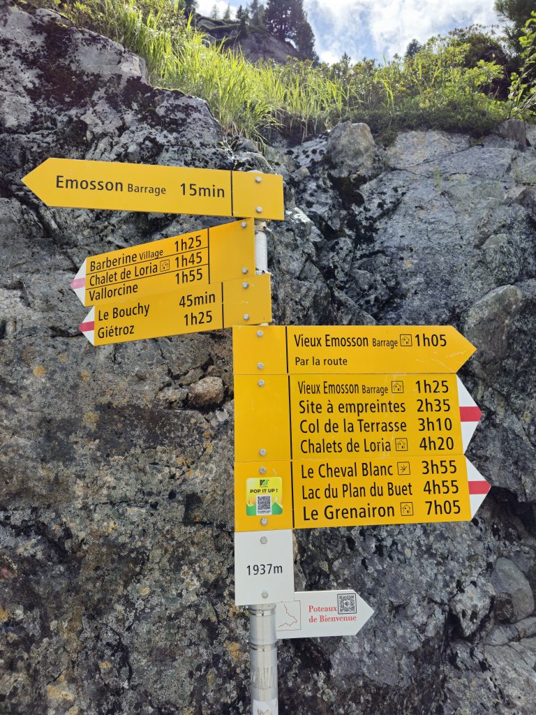 Rando Barrage d'Emosson