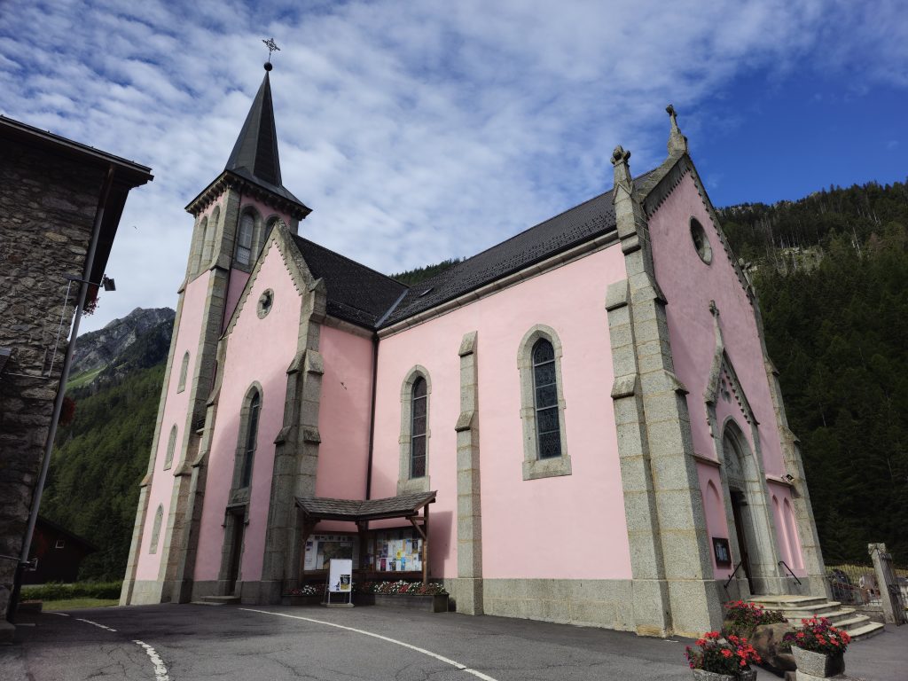 Road trip Trient village Suisse