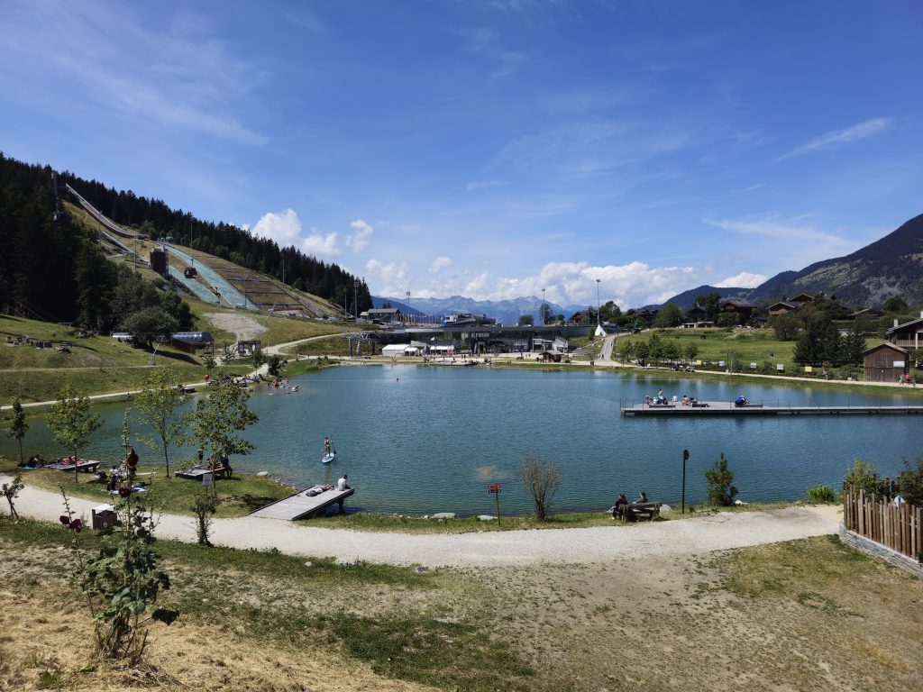 Lac de la Rosière et Cascade des Poux à Courchevel
