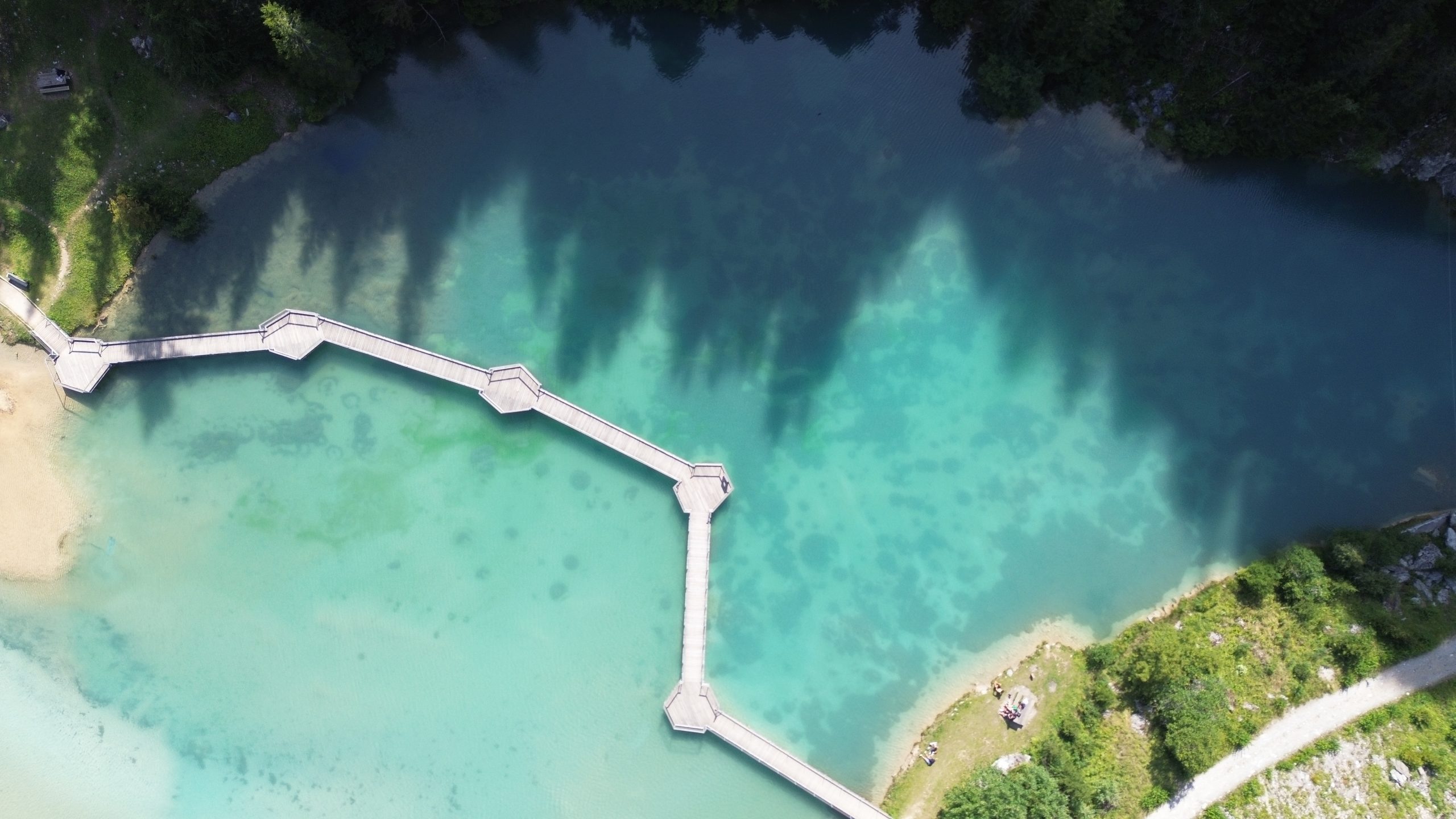 Lac de la Rosière et Cascade des Poux à Courchevel