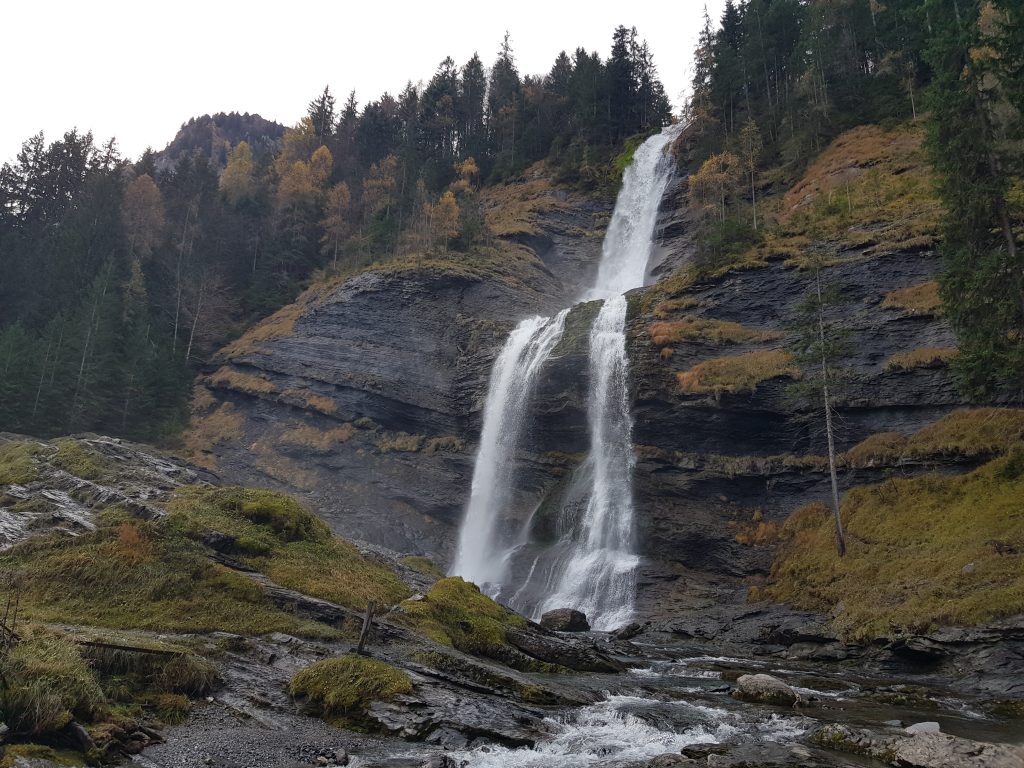 cascade du rouget Sixt haute savoie