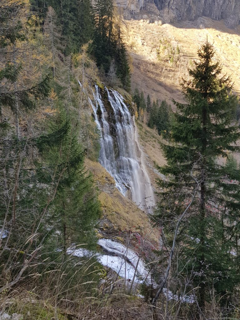 Cascade de la Pleureuse et la Sauffaz Haute Savoie