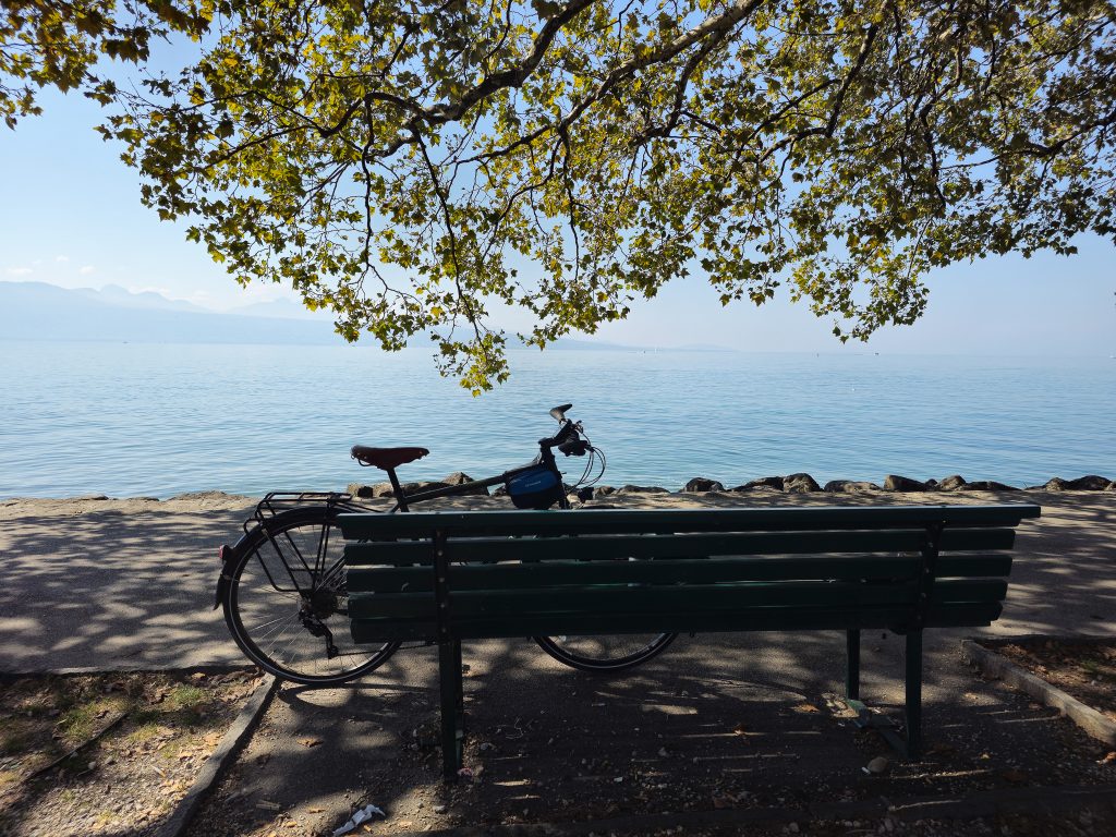 Tour du Léman à vélo Lausanne