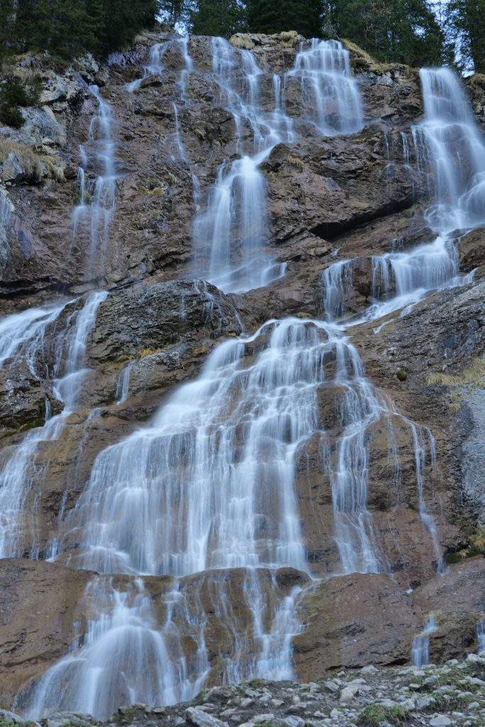 cascade des brochaux les lindarets