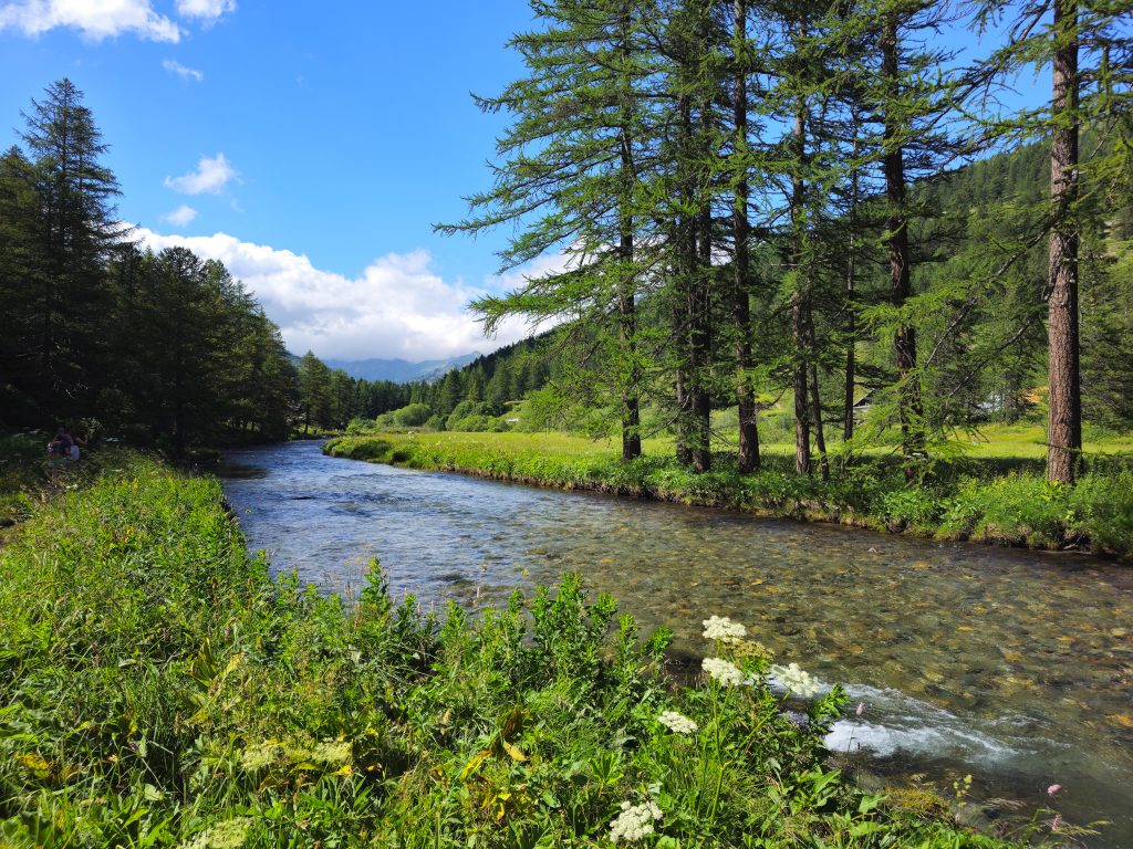 rivière pralognan