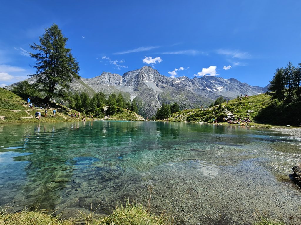lac bleu d'arolla